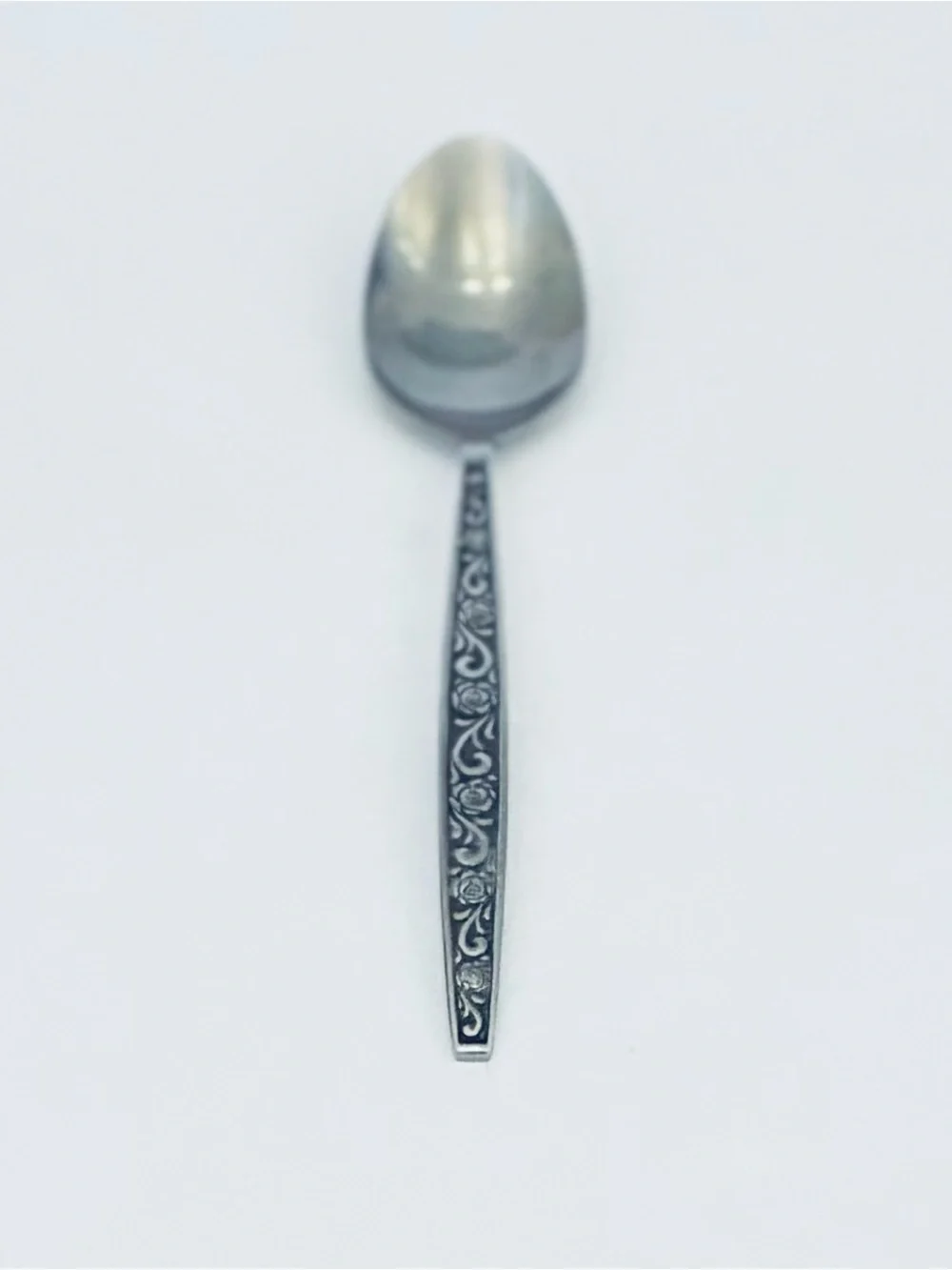 Rose Border Flatware 5 Tablespoons 2 Teaspoons 1 Soup Spoon Stainless Japan